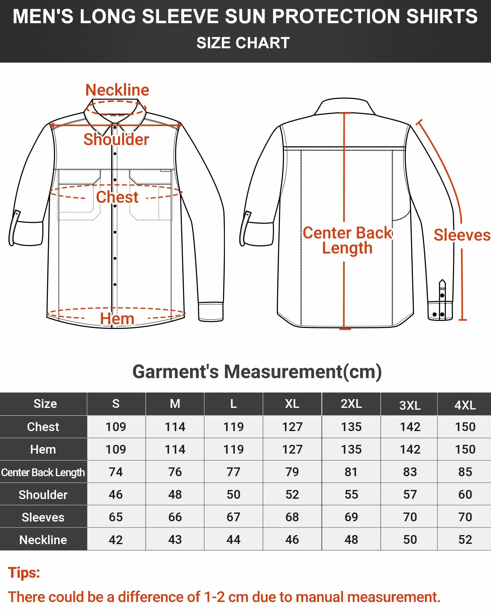 Outdoor Ventures Camisa para hombre de manga larga, transpirable, de secado rápido, camiseta funcional para hombre, primavera, verano, protección UV, camiseta deportiva