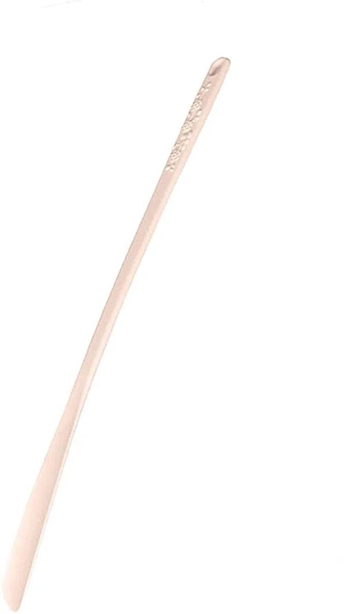 Calzadores Cuerno de Metal para Zapatos, Calzador Largo, Calzador para el hogar, Bomba de Zapatos extendida de plástico, Adecuada para Extractor de Personas Mayores