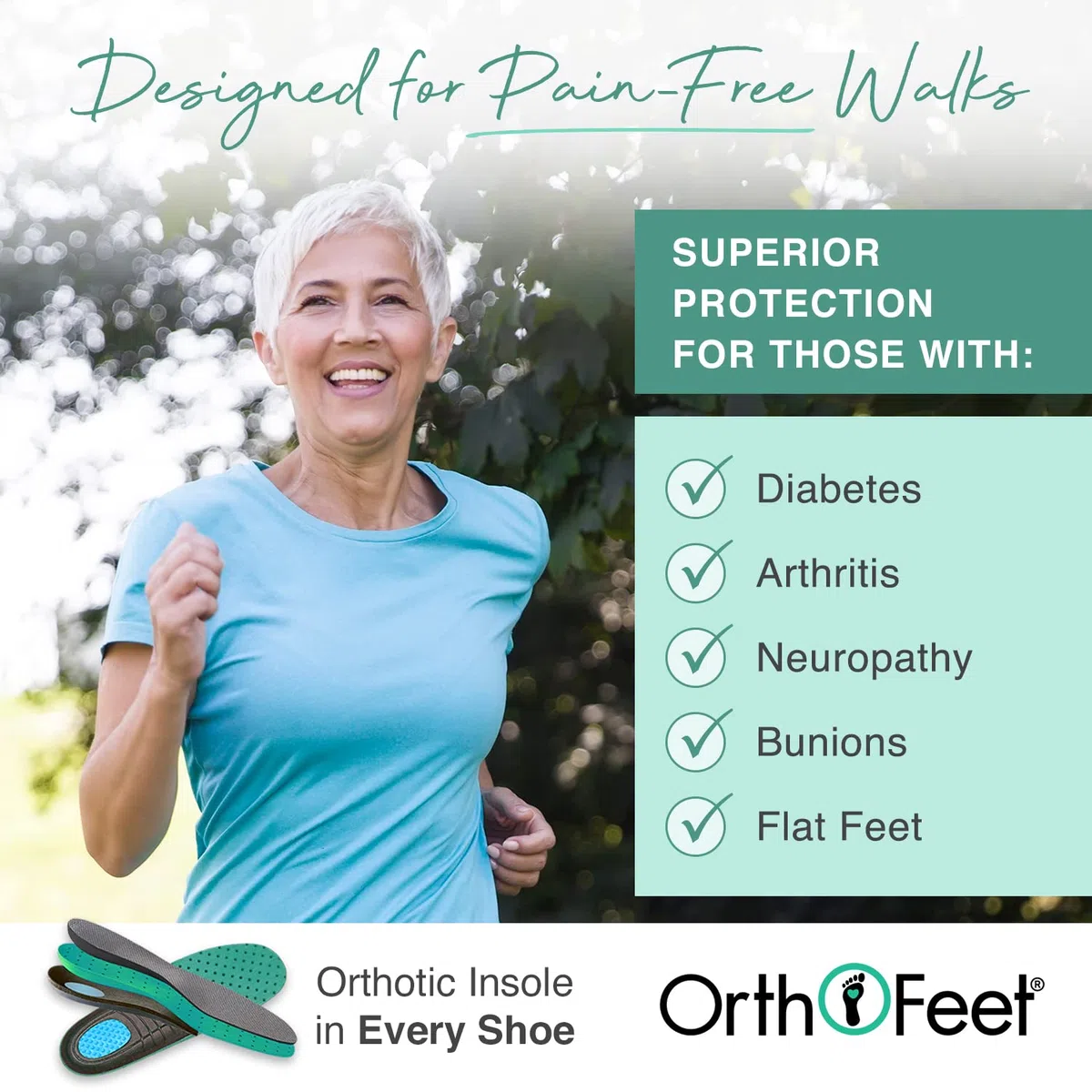 Orthofeet Kita, Zapatos Deportivos para Interiores y Exteriores Mujer