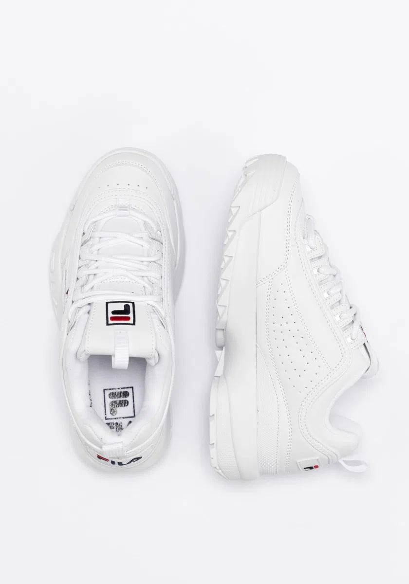 Fila Disruptor Wmn, Zapatillas Mujer, White Electric Purple, 40 EU