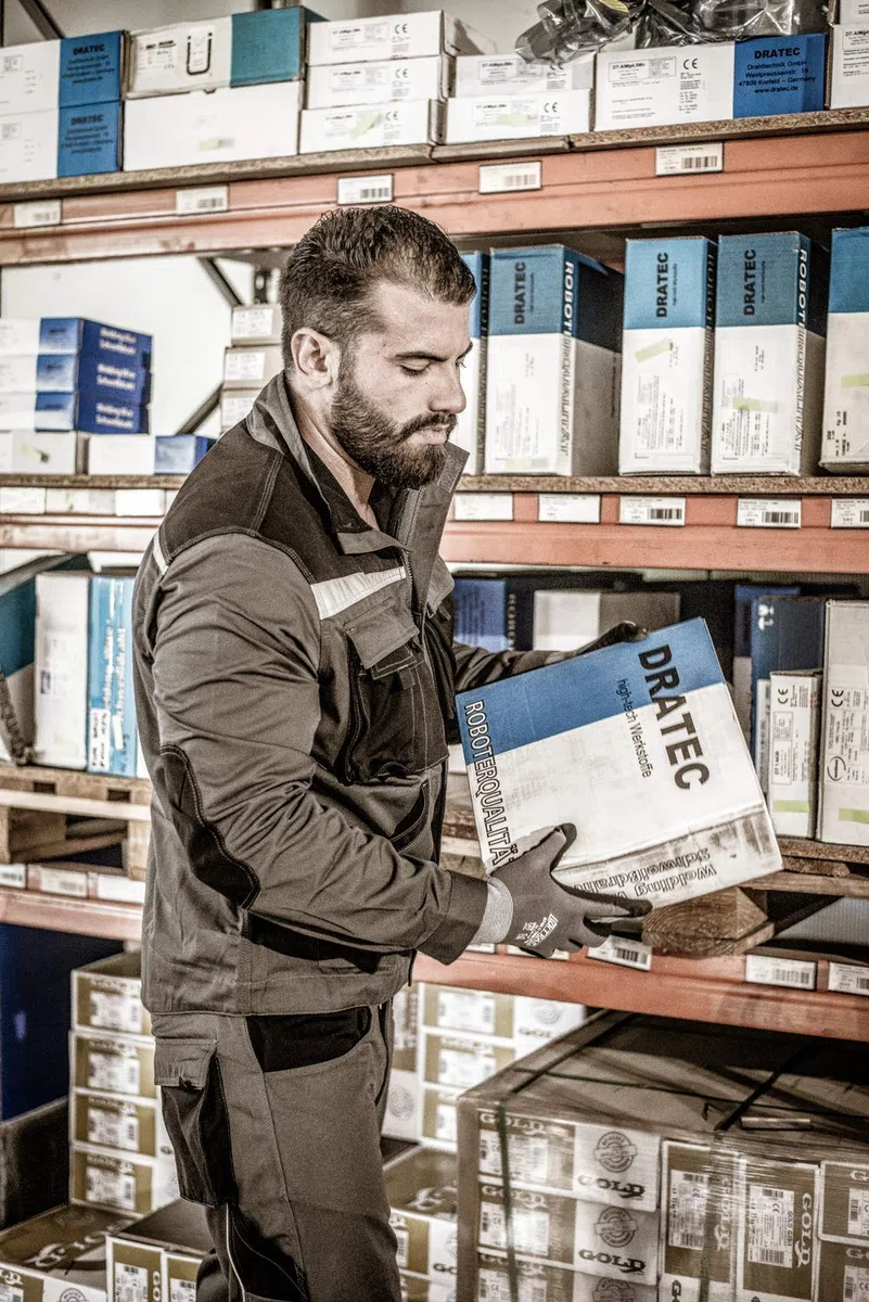 NITRAS Motion Tex Plus Pantalones de Trabajo - Multibolsillos - Pantalones para Trabajar - para Obras - Electricistas - Mecánicos - Carpinteros