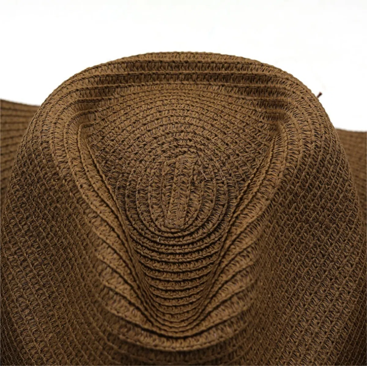 Sombrero de Playa Plegable, Sombrero De Paja Panamá Natural Vaquero Verano Sol Playa ala Ancha Sombrero Playa Verano