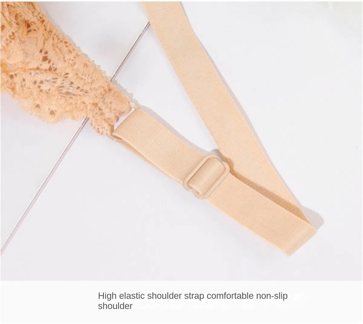 Sujetador Deportivo Suave Sujetador Ajustable Antideslizante Cómodo Y Transpirable De Talla Grande Sin Aros For Mujer para Yoga Entrenamiento(A,48/110D)