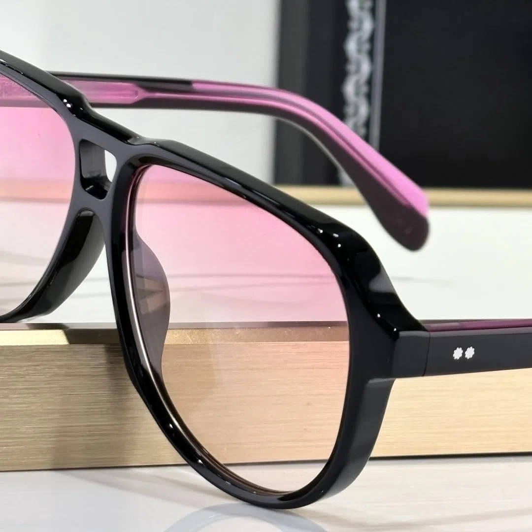 Gafas de sol de moda para mujer, montura de acetato para hombre.