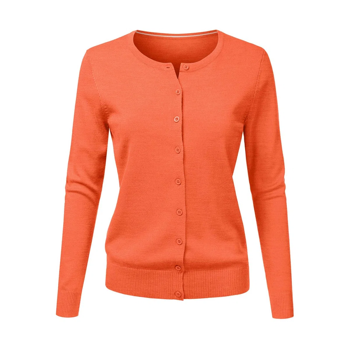 Generisch Chaqueta de punto para mujer, manga larga, bolero, abrigo de punto con botones, cárdigans suaves de verano, informal, corto, primavera, otoño, suave, chaqueta de punto, elegante, manga larga