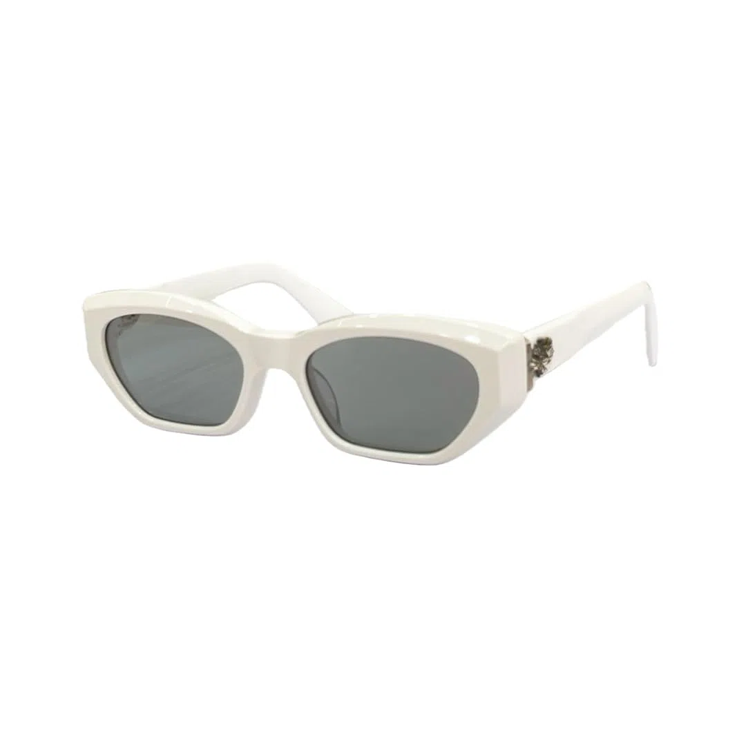 Gafas de sol con montura gruesa de acetato y protección UV400.