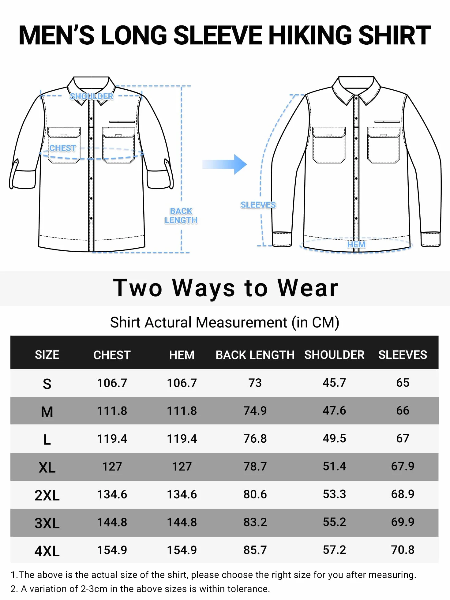 Outdoor Ventures Camisa de manga larga para hombre, camisa funcional para exteriores, de secado rápido, informal, transpirable, Blanco, XL