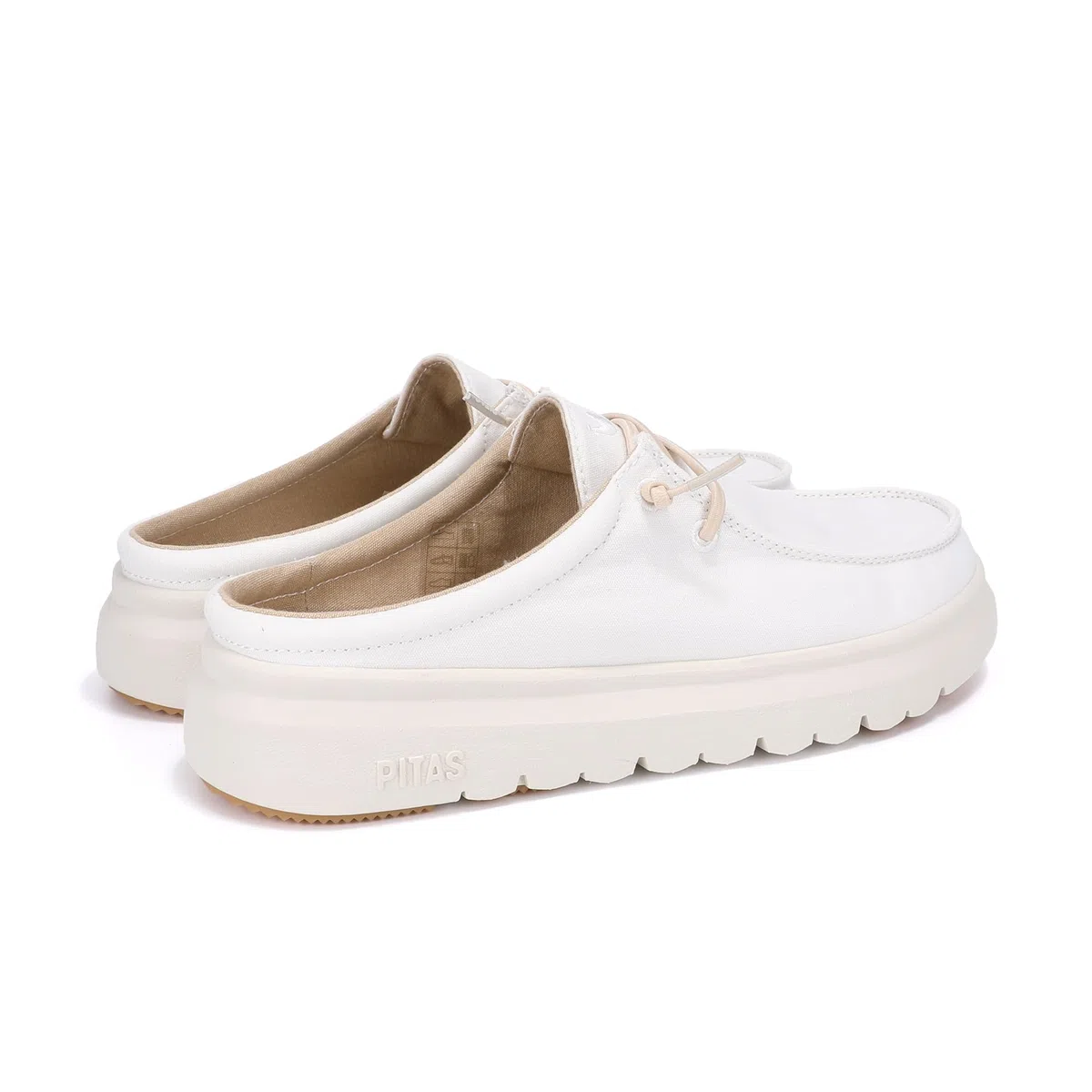 PITAS | Monaco | Zuecos de Mujer | Mocasines | Náuticos Casual | Zapatillas de Tela | Zapatos sin Cordones | Deportivas Casuales | Calzado de Walkinpitas