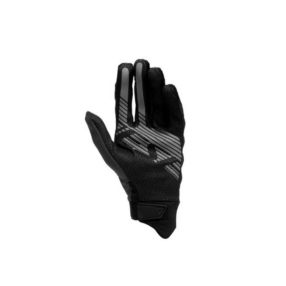 Dainese - HGR Gloves Ext, guantes MTB con patrón protector antiabrasión, compatibilidad con pantalla táctil, unisex, negro/negro