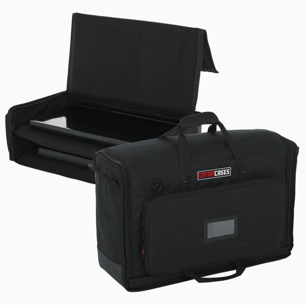 Gator Bolsa de transporte de LCD resistente con acolchado de espuma de 25 mm y protección resistente a las roturas de pantalla