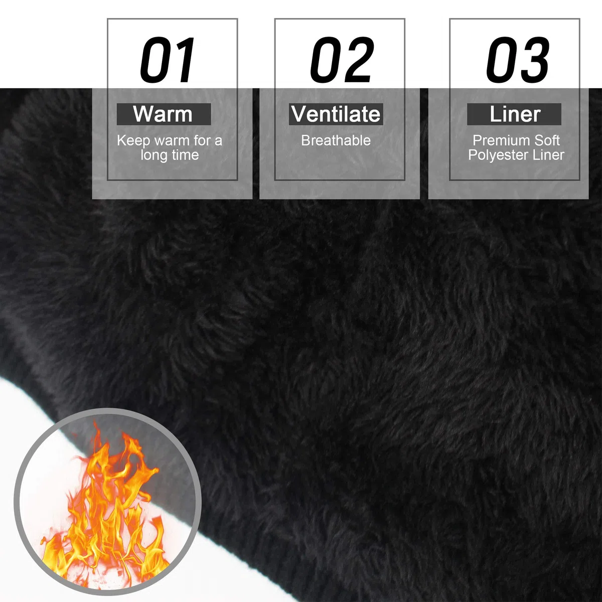 Svpro Gorro calentado con batería recargable de 7,4 V, batería de polímero de litio que dura hasta 3-7 horas, gorro eléctrico calentable para mujeres y hombres, gorro calefactor