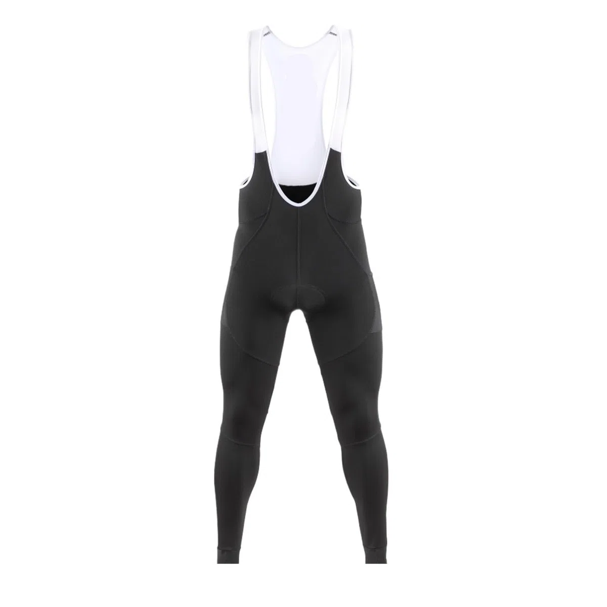 Culote Largo Ciclismo Pantalones con tirantes de ciclismo for hombre, pantalones térmicos de lana con almohadilla de secado rápido for invierno, medias largas con pechera de gama alta Culote Con Tiran