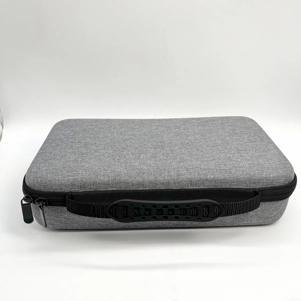 Caja de almacenamiento portátil de gafas de sol de viaje, estuche organizador de gafas de sol de EVA duro con compartimentos ajustables para hombres y mujeres