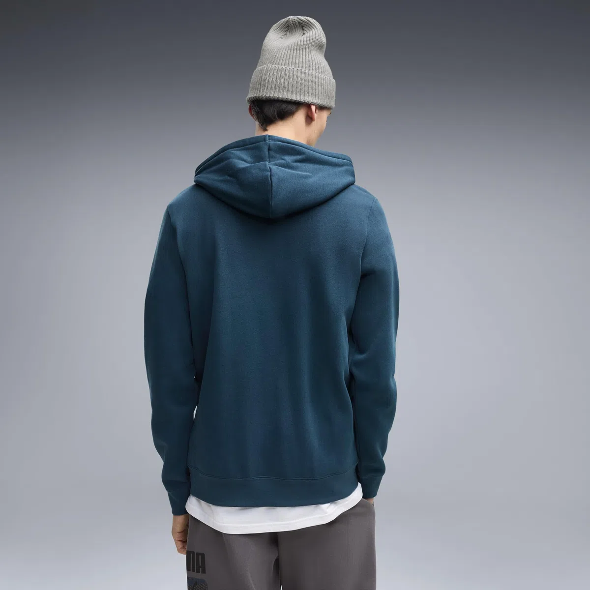 PUMA Sudadera con Capucha Sport Logo Play de Felpa Hombre