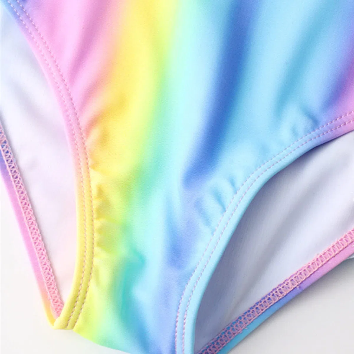 Bikini de niña adolescente con falda niños pequeños bebé niña primavera verano colorido estampado algodón sin mangas secado rápido playa traje de baño natación 3 piezas bikini ropa