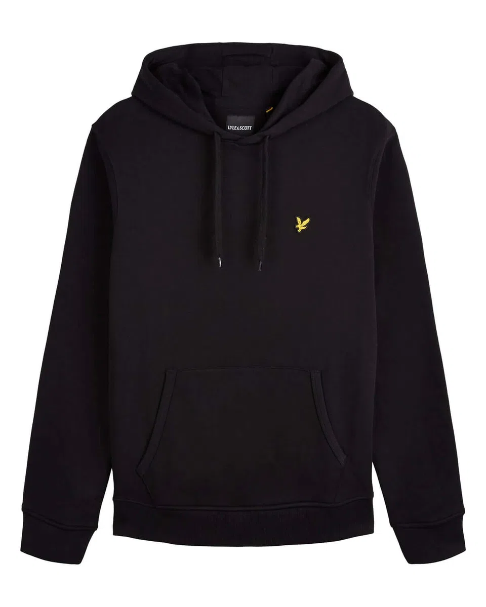 Lyle & Scott Felpa Cappuccio ML416VOG Z865 Nero