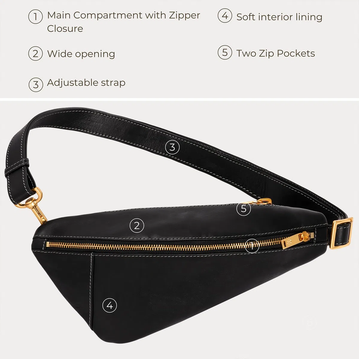 Time Resistance Bolso Bandolera de Cuero - Bolso de Cuero de Plena flor - Bolso de Pecho para Hombres y Mujeres
