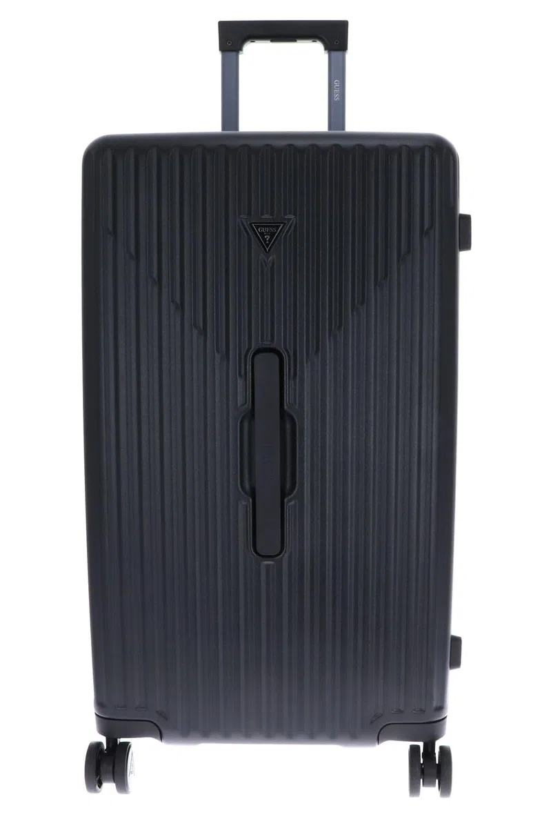 GUESS Trolley Olbia Shell Trunk Black Negro 73cm