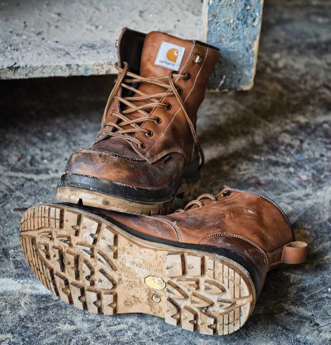 Carhartt Hamilton - Bota de seguridad S3, impermeable, tecnología Rugged Flex Para Hombre, Marrón claro, 48