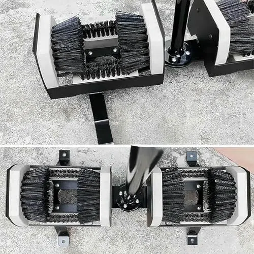 Cepillo rascador de zapatos para eliminar barro al aire libre, herramienta de limpieza para botas de fútbol, calzado de construcción y equipo ecuestre, estación de limpieza de zapatos duradera y