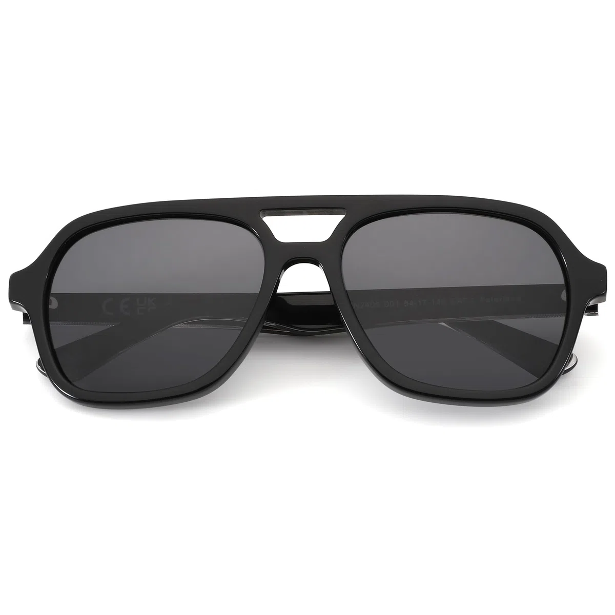 Gafas de sol polarizadas hechas a mano de acetato con protección UV400 para mujer y hombre.