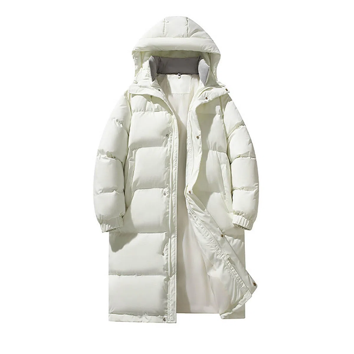 Genérico Plumifero Pluma Hombre, Abrigo Hombre Casual,Chaqueta Informal De AlgodóN con Capucha De Longitud Media Y CáLida para Hombre De Newhigh Street
