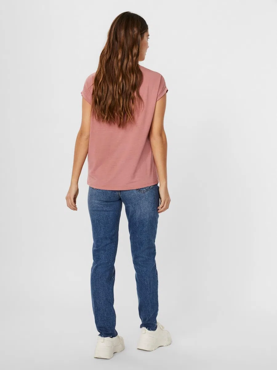 VERO MODA Vmmaxi My SS Soft U-Neck Noos Camiseta para Mujer