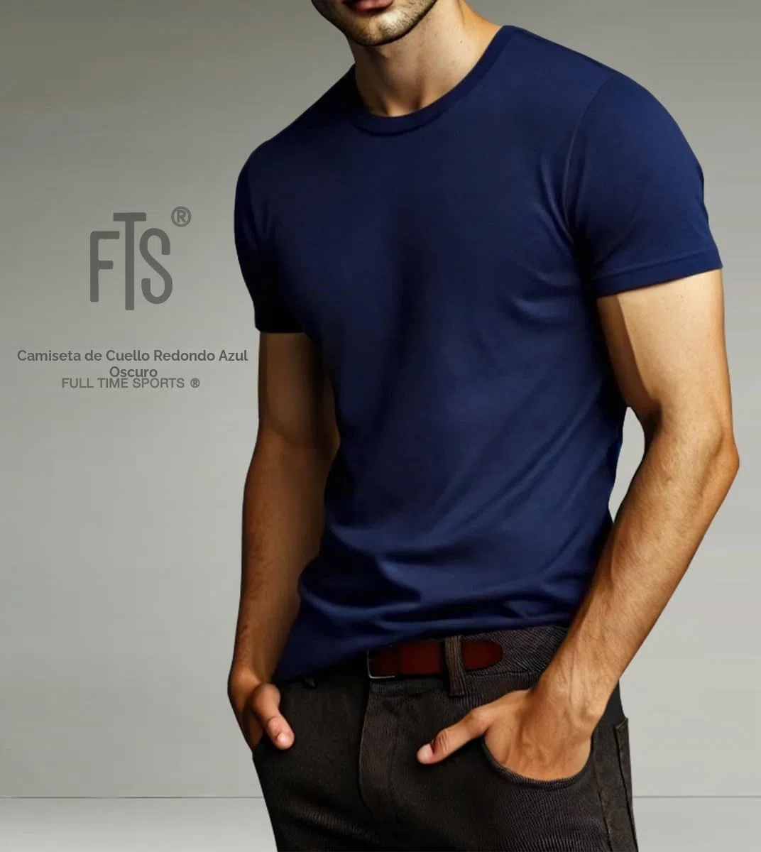 FULL TIME SPORTS Camisetas Manga Corta Hombre Deporte 6X Tshirt Polo FTS-634