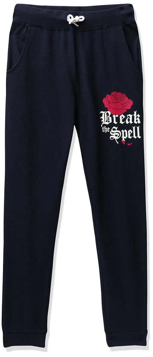 Cloth Theory Pantalones deportivos de algodón peinado para niña con bolsillo lateral para uso casual, correr, ejercicio y caminar (paquete de 1)