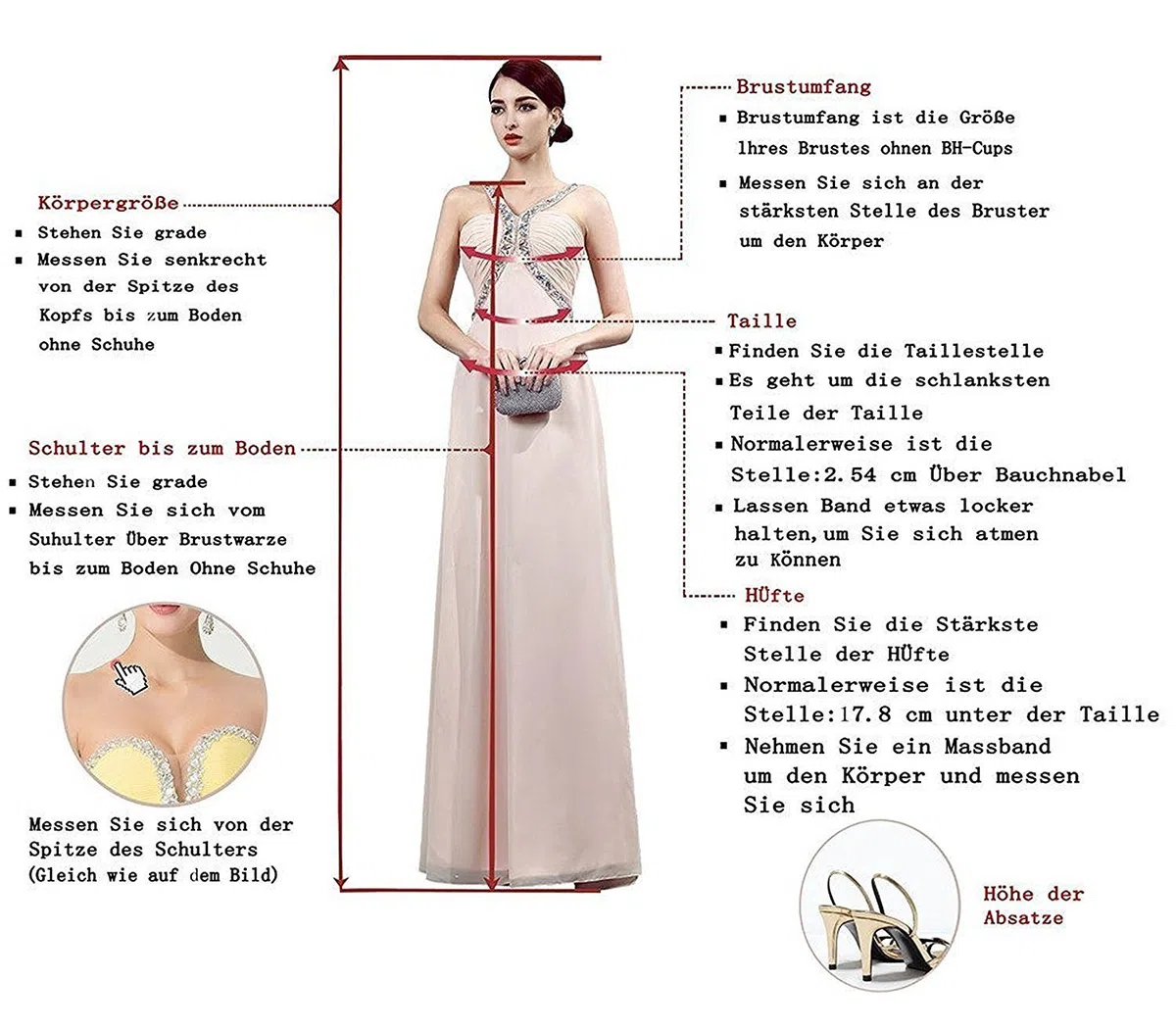 Vestido de Novia de Estilo Bohemio con Cuello V Hueco Y Vestido de Encaje Largo, WYFDMNN, Blanco, 38
