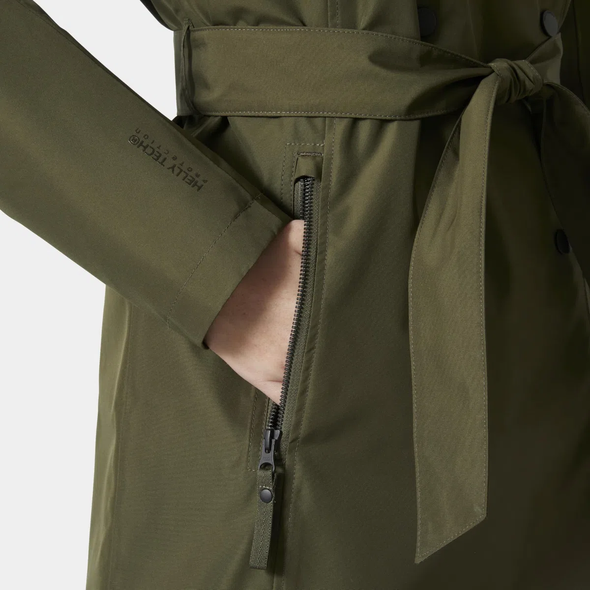 Helly Hansen W Welsey II Trench - Chaqueta aislante para mujer (paquete de 1)