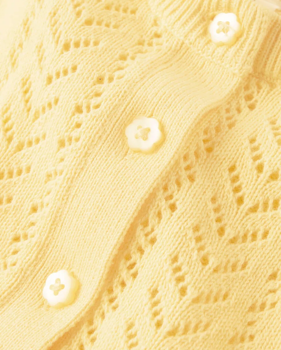 Gymboree and Toddler Long Sleeve Cable Knit Cardigan Sweater Camisa Niñas (Pack de 1)
