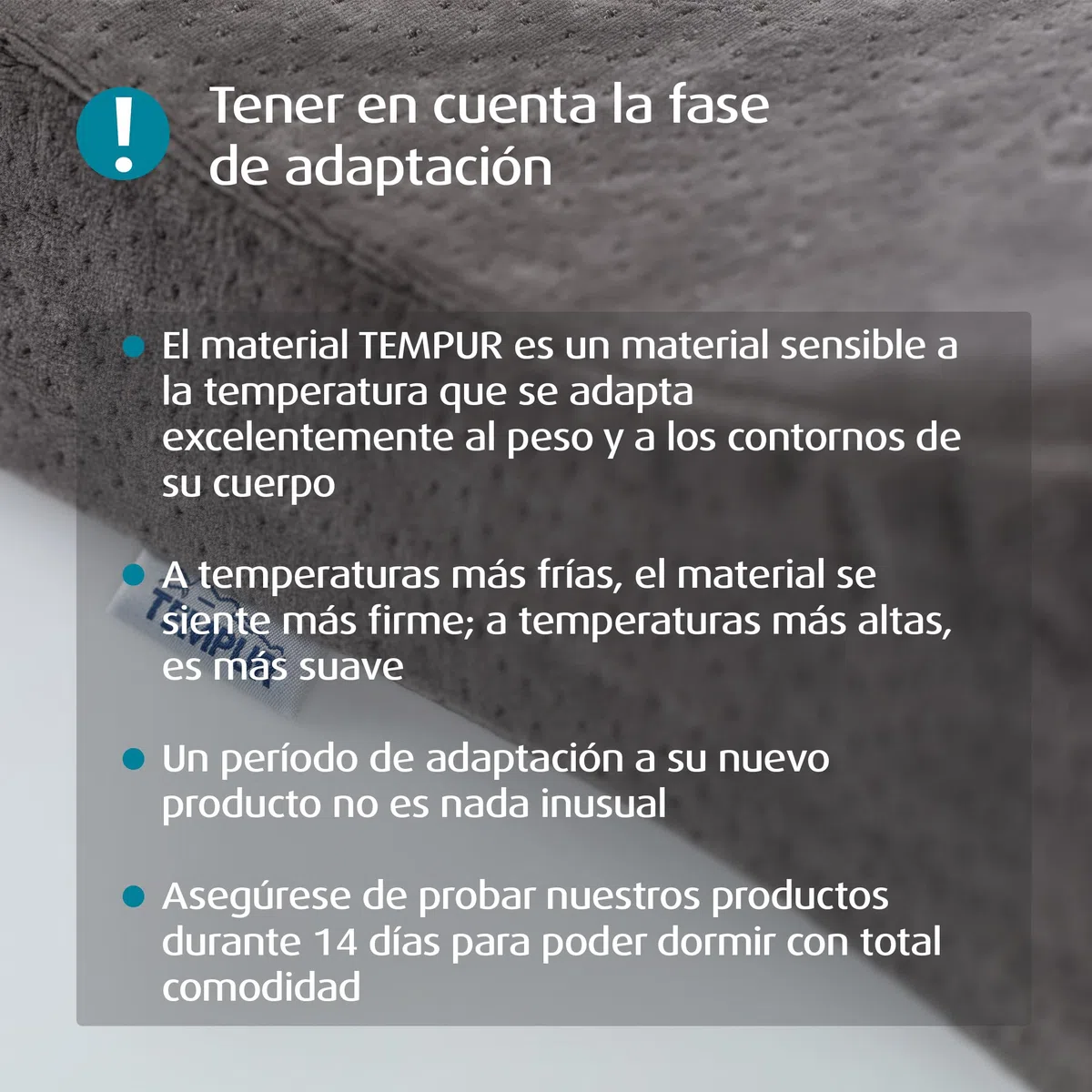 TEMPUR Almohada de Viaje ergonómica, viscoelástico, 25 x 31 x 10/7 cm | Almohada cervical de viaje TEMPUR con bolsa de transporte incluida, antracita