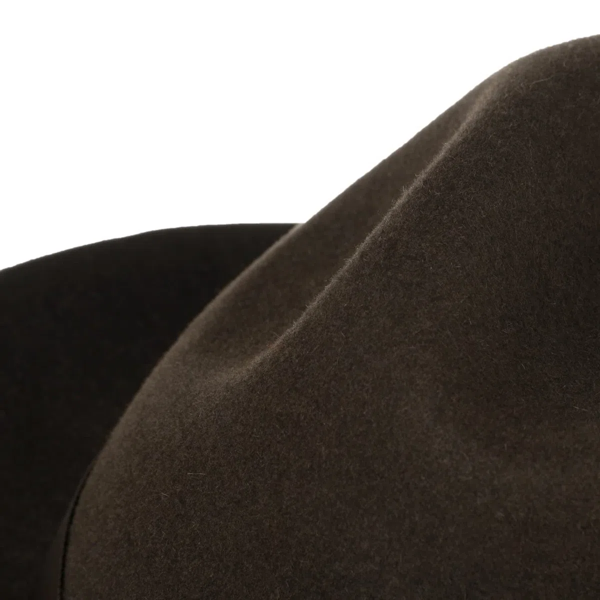 Borsalino Sombrero Fieltro Pelo Georgio Mujer/Hombre - Made in Italy Film Fedora de Hombre con Banda Grosgrain Otoño Primavera Invierno Verano Verano/Invierno