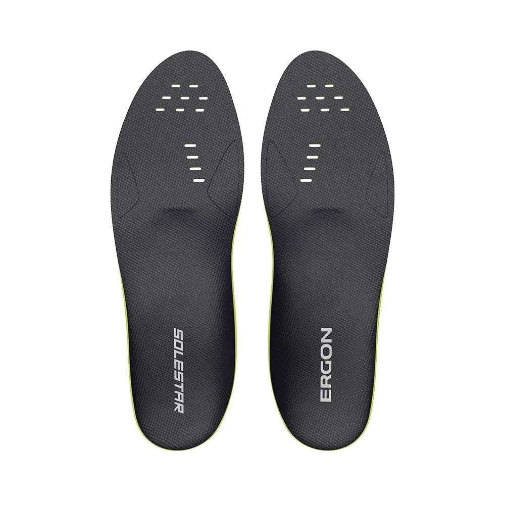 Ergon IP Pro Solestar Plantilla, Unisex, Negro/Verde, 42/43