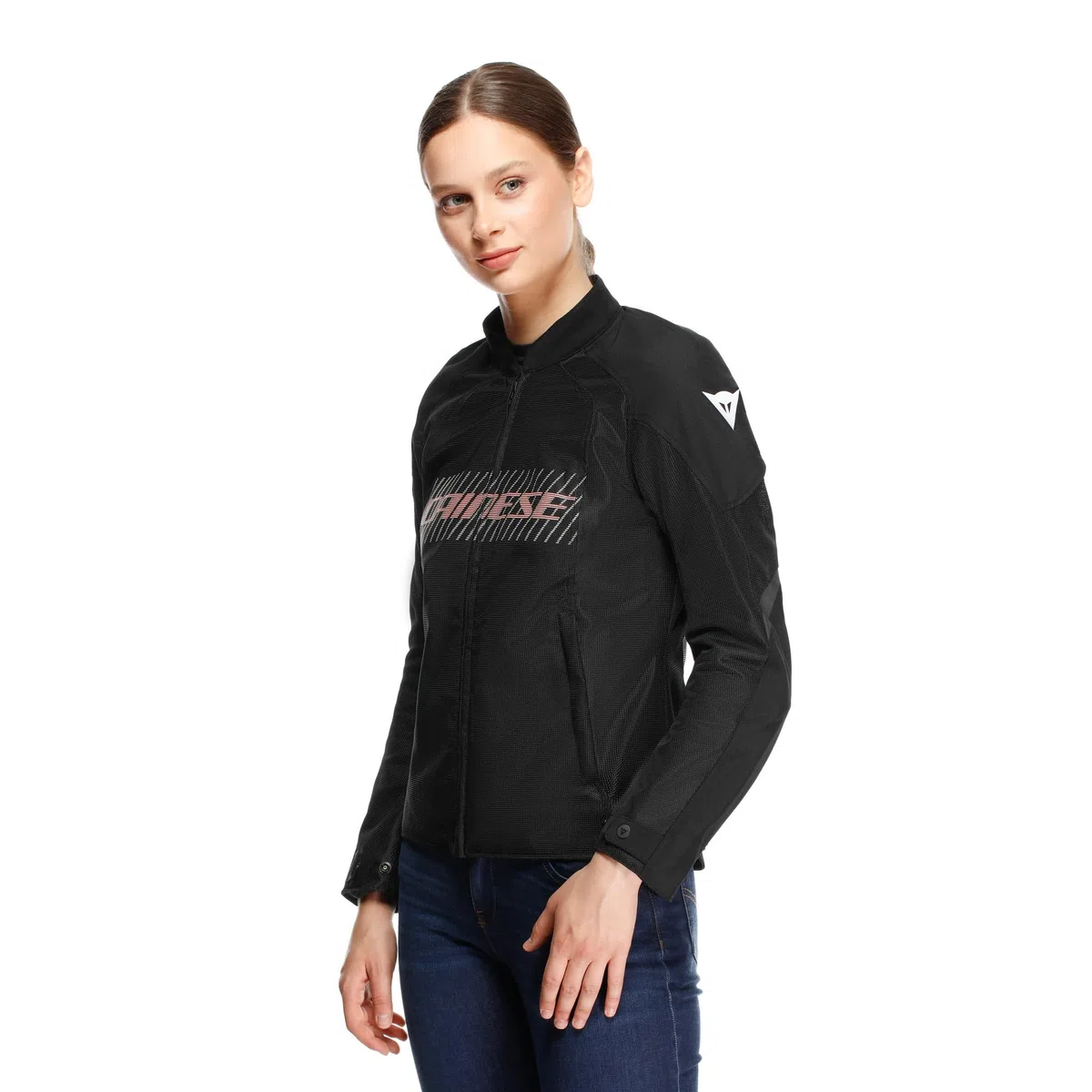Dainese Herosphere Air Tex Jacket Wmn Chaqueta De Moto De Tejido, Ventilada Y De Verano Mujer (Pack de 1)