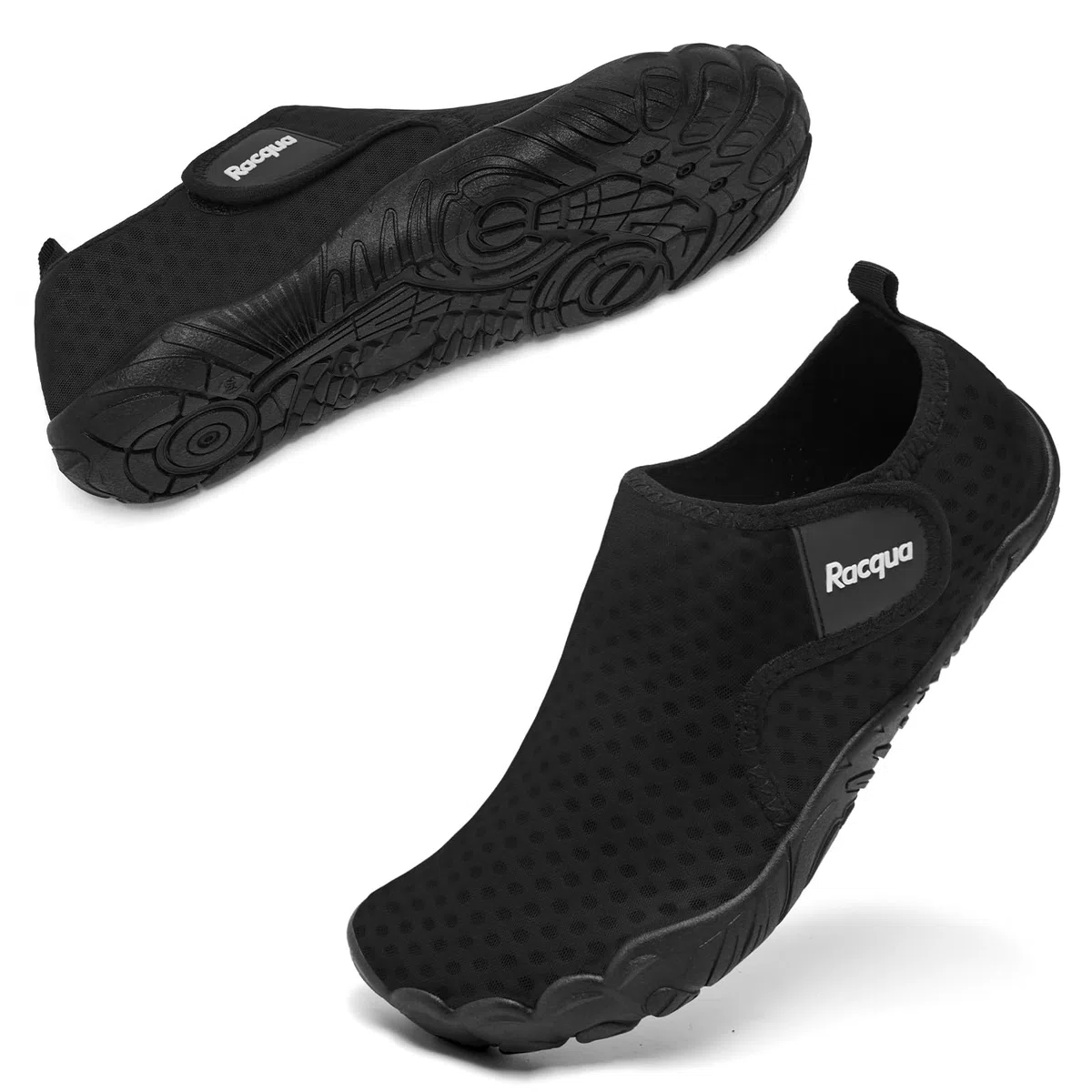 Racqua Zapatos de agua, zapatos de natación para mujer, zapatos de playa y hombre, secado rápido