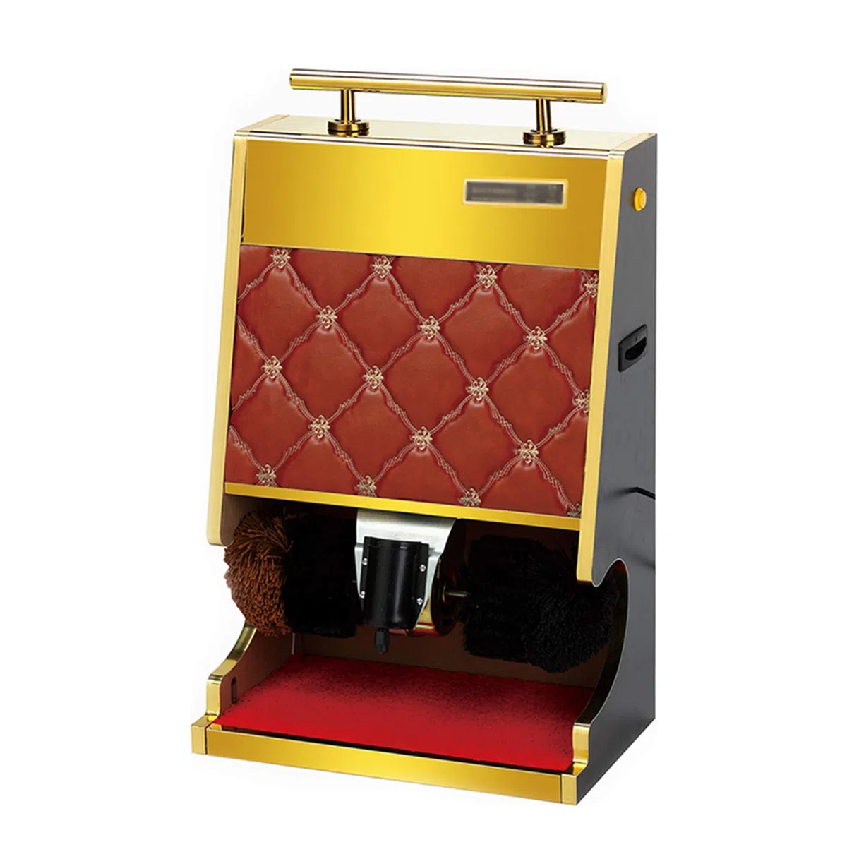 lustrador de Zapatos, Máquina for Ocasiones públicas aplicada al vestíbulo del Hotel