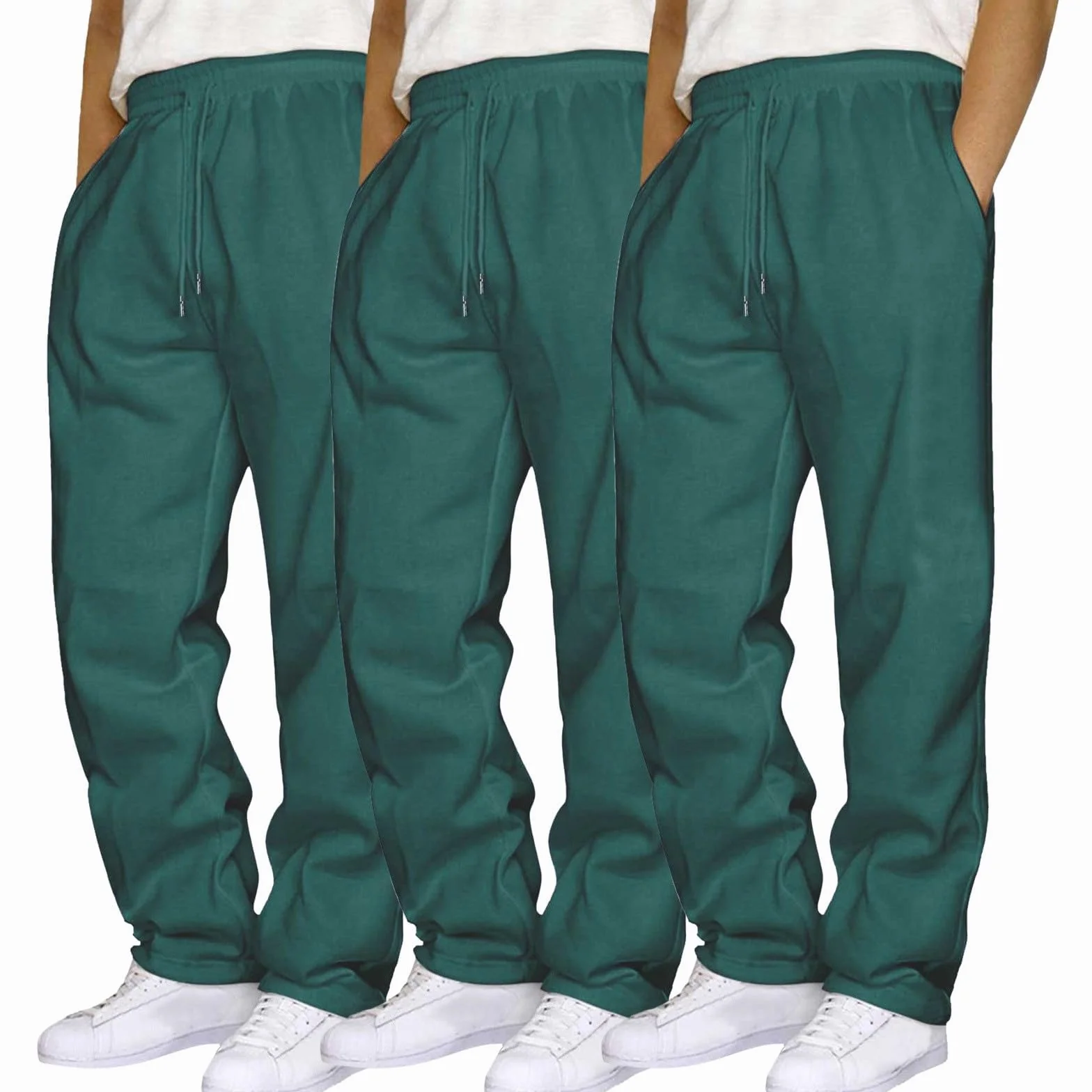 Pantalón Deportivo Hombre Pantalón Chándal Hombre Tela Ligera Pantalon Chandal Ligeros Cintura Elástica con Cordón con Bolsillos Pantalones De Yoga Pantalones De Casa Ocio