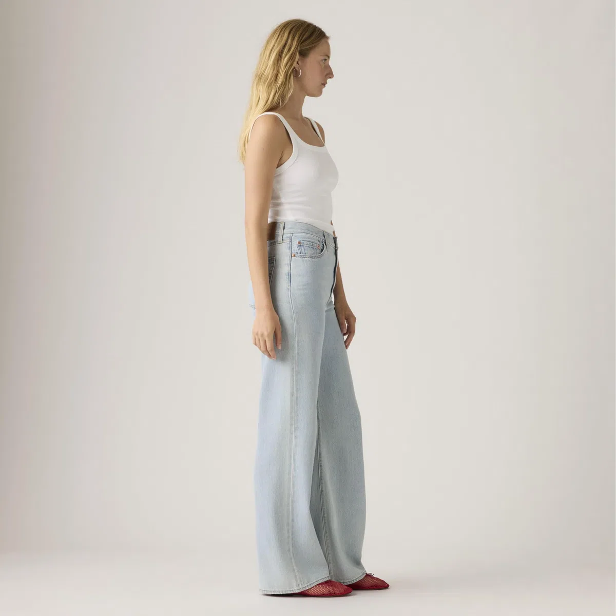 Levi'S Ribcage Wide Leg H223 - Jeans Mujer