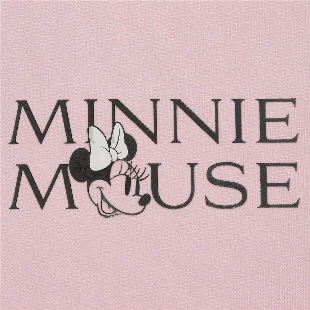 Disney Minnie Heads Mochila infantil, mochila escolar, fabricada en Poliéster, bolsillos laterales, tirantes anchos ajustables, Asa superior para colgarla, sistema magic Fix.