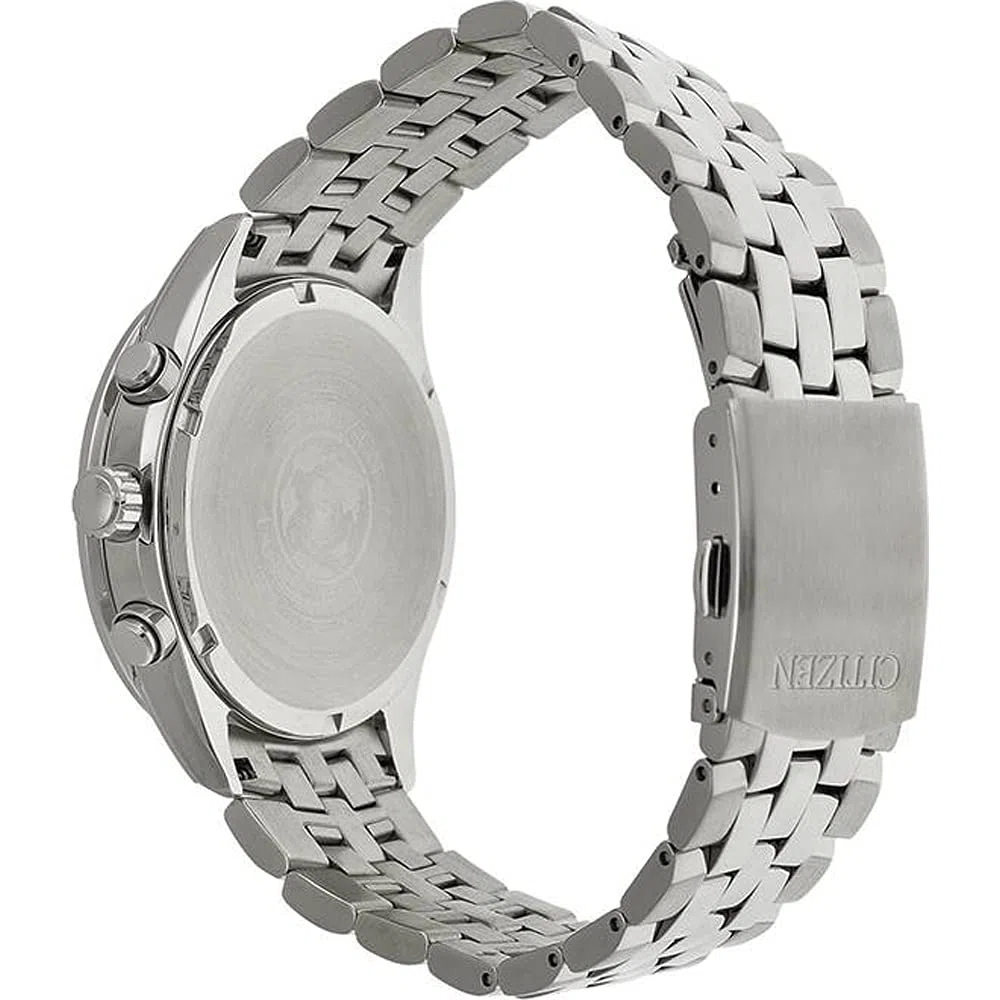 Citizen Reloj cronógrafo Eco-Drive para Hombre con Correa de Acero Inoxidable