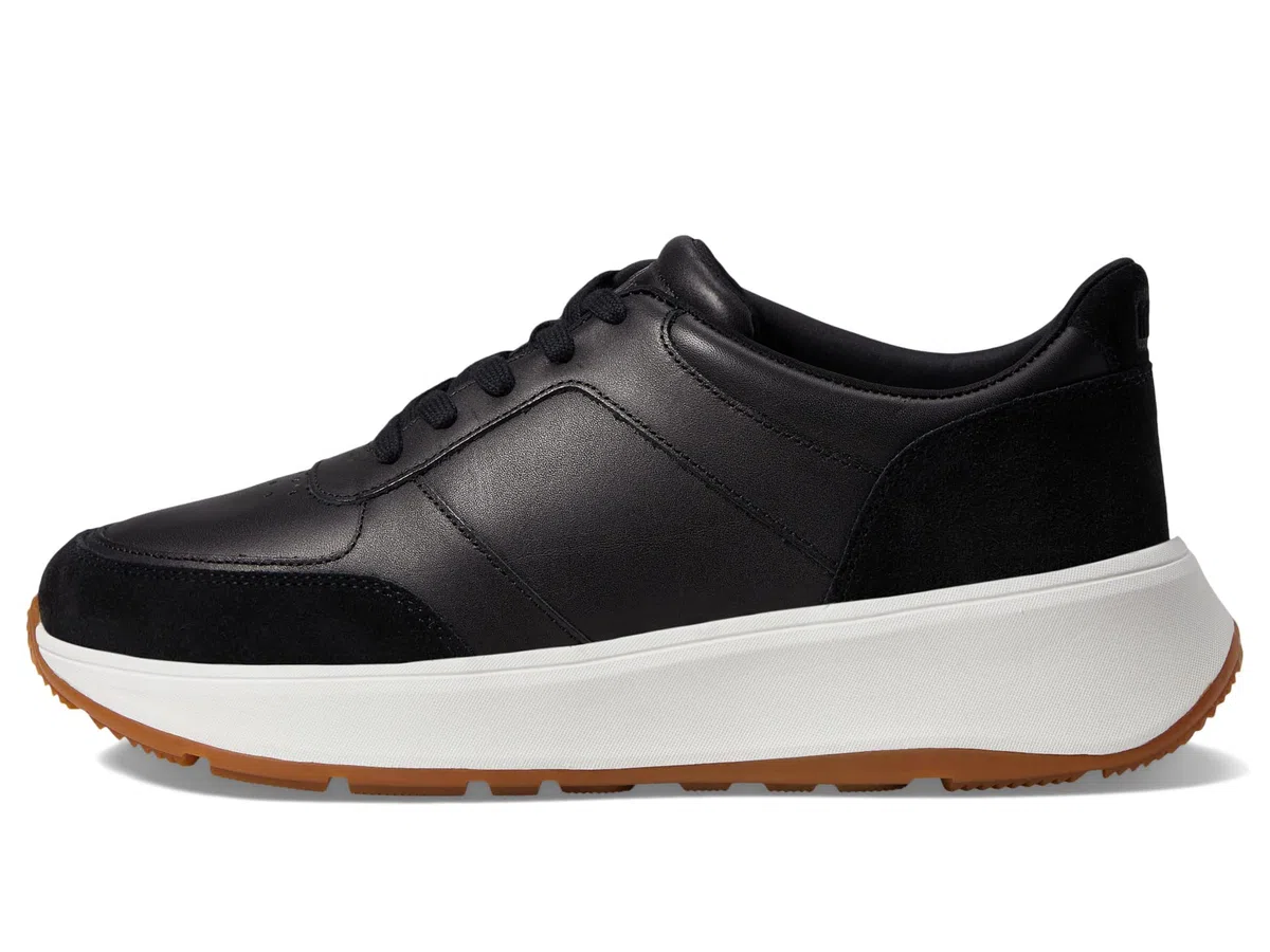 Fitflop F-Mode Leather/Suede Flatform Sneakers ZapatillasMujer
