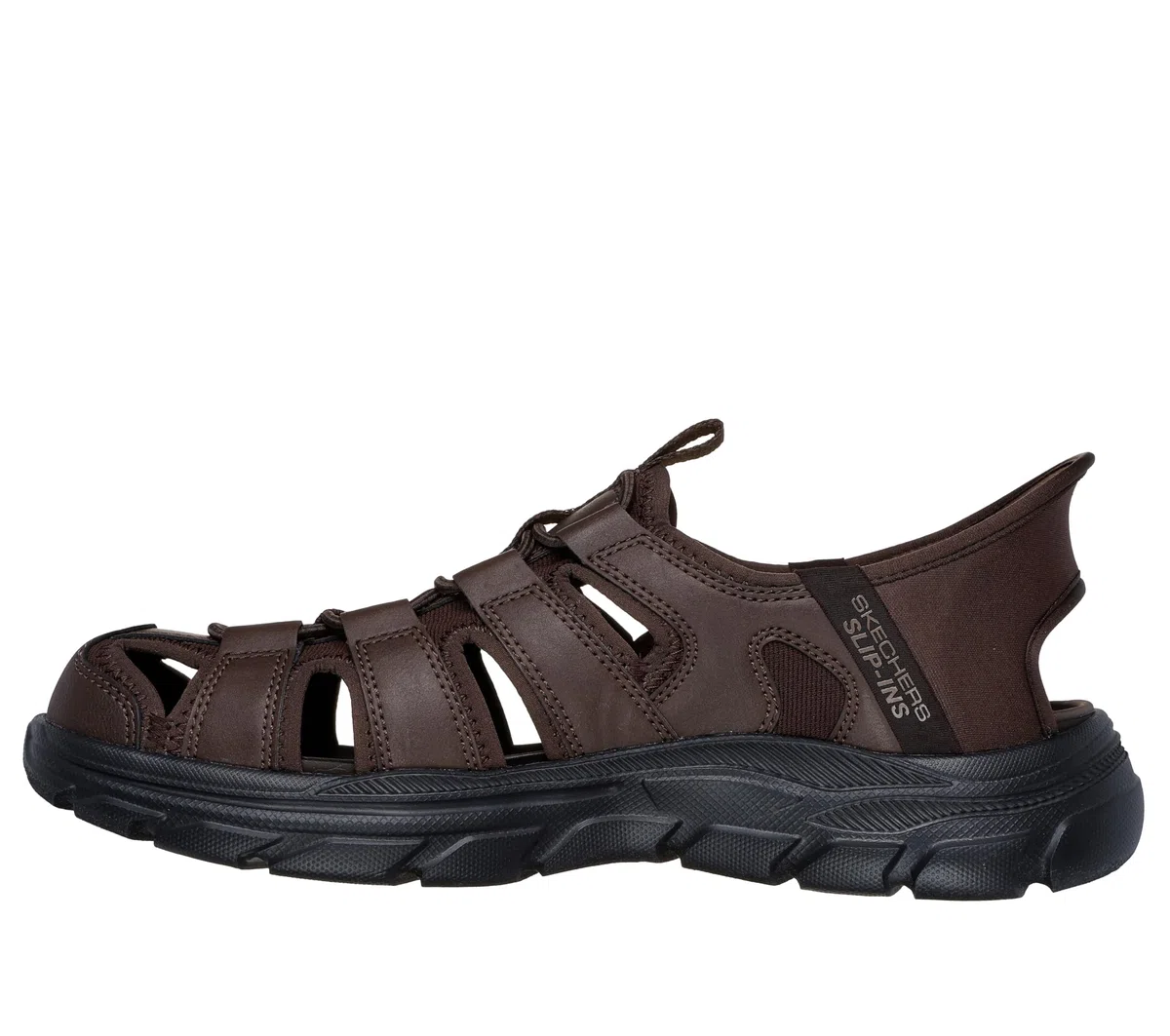 Skechers 205182 Choc Sandalia Slip-INS REVOLTED Hombre