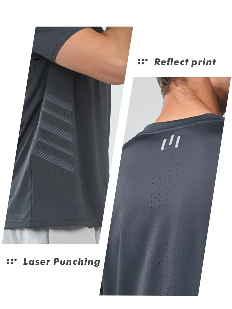 NORTHYARD Camiseta deportiva transpirable 2.0 para hombre